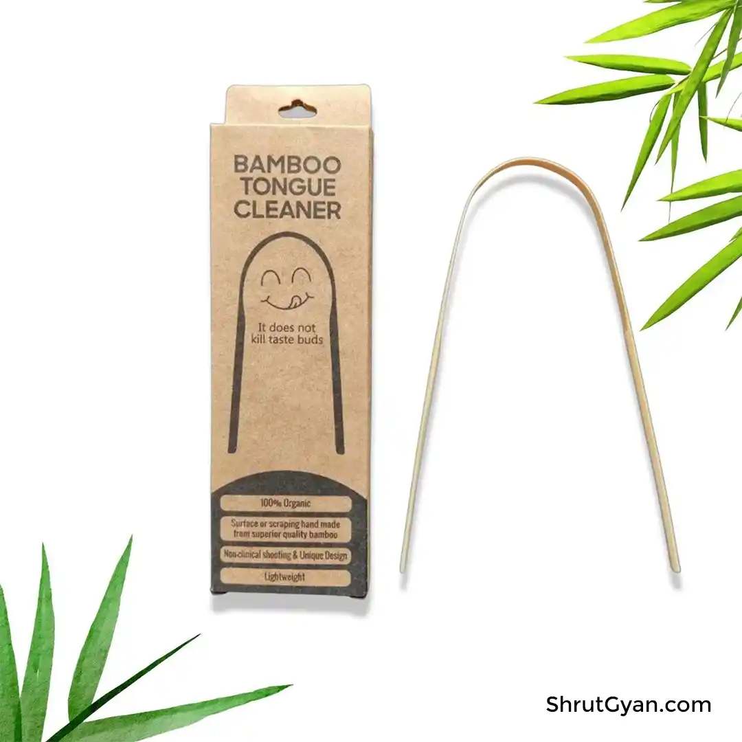 Kids Organic Bamboo Tongue Cleaner