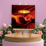 Love - Spiritual Fire - Mini Canvas Painting (Print Edition)