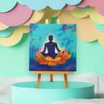 Birth of Spirituality - Mini Canvas Painting (Print Edition)