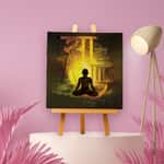 What is truth - Mini Canvas Painting (Print Edition)