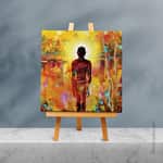 Kayotsarg Meditation - Mini Canvas Painting (Print Edition)