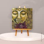 Spiritual Flowering - Mini Canvas Painting (Hand Painted Edition)