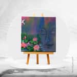 Deep Thought - Mini Canvas Painting (Hand Painted Edition)