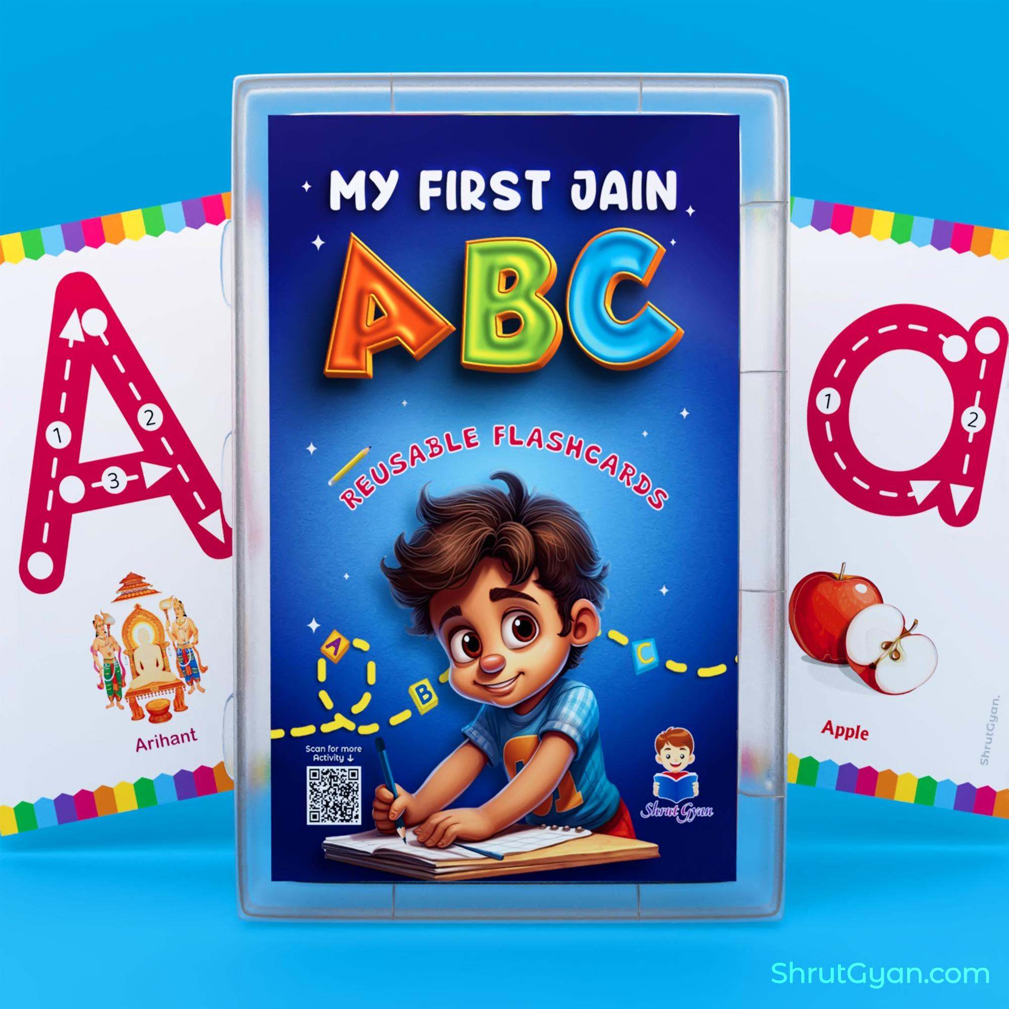My First Jain ABC Reusable Flashcards
