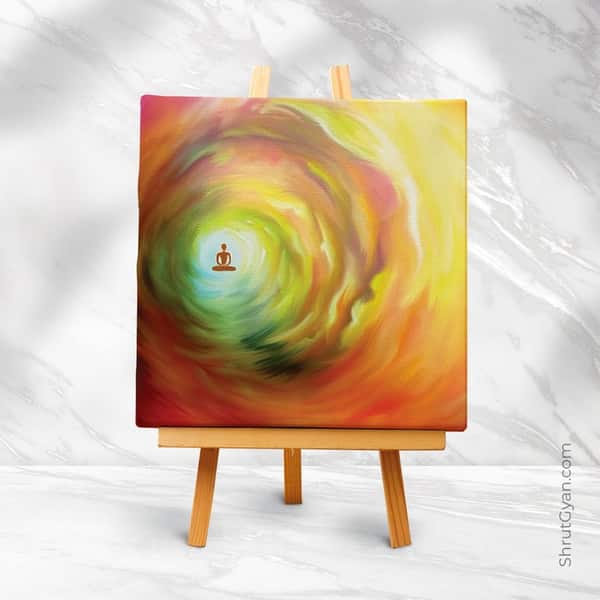 Find Yourself - Mini Canvas Painting (Print Edition)