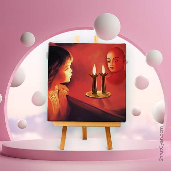 In the Spirit - Mini Canvas Painting (Print Edition)