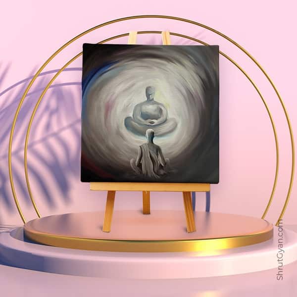 Two become one - Mini Canvas Painting (Print Edition)
