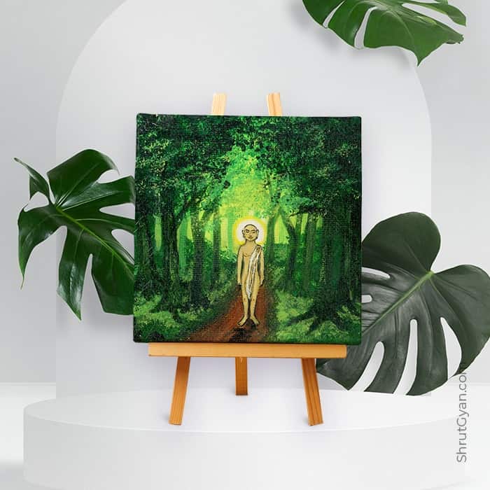 Moral Divinity - Mini Canvas Painting (Hand Painted Edition)