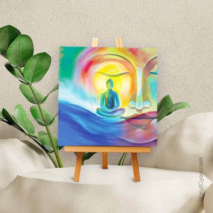 Spiritual Dimensions - Mini Canvas Painting (Print Edition)