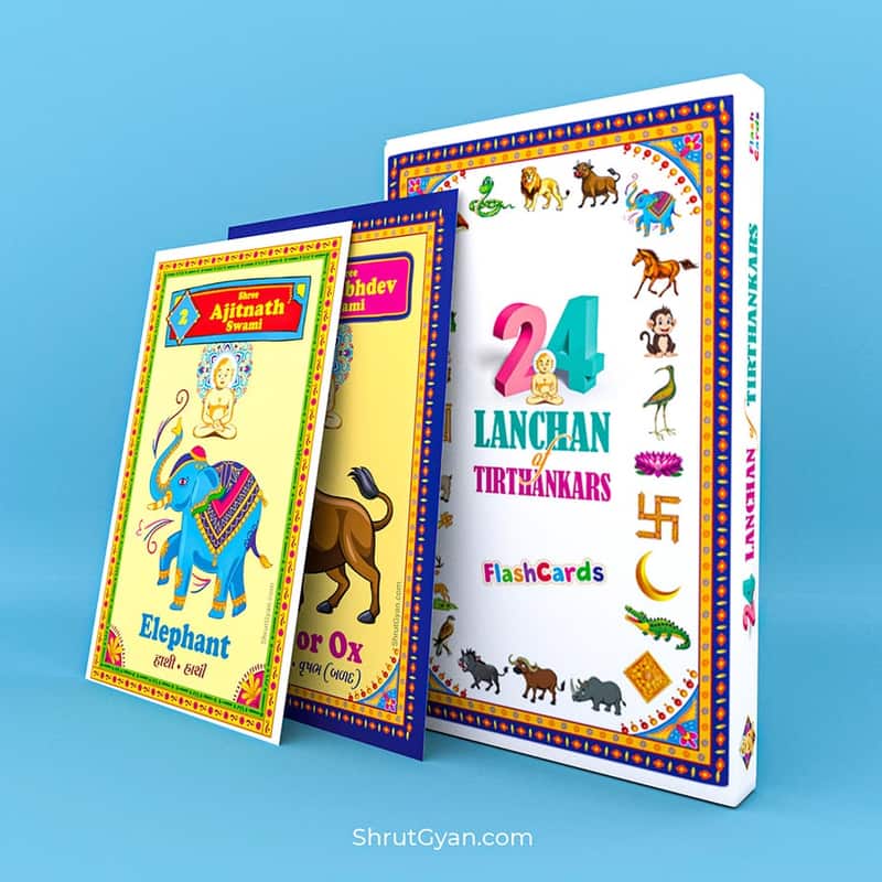 24 Lanchan Of Tirthankars (Flashcards)