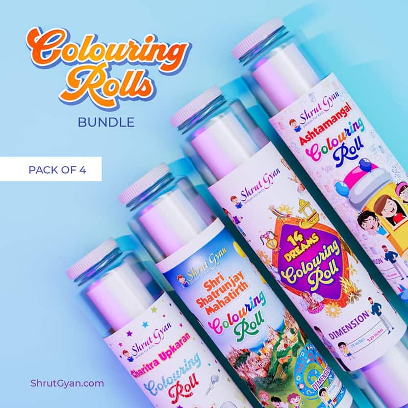 Bundle Jain Colouring Rolls Bundle