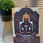 Bhagwan Neminath Of Girnar Tirth - Mini Canvas Painting (Print Edition)